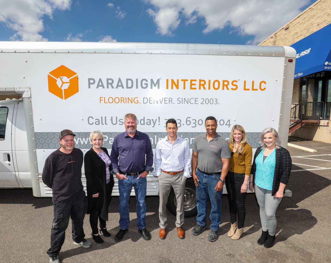 Company team headshots Denver